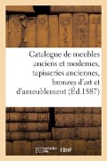 Cover-Bild zum Titel 'Catalogue de Meubles Anciens Et Modernes, Tapisseries Anciennes, Bronzes d'Art Et d'Ameublement' von 'Arthur Bloche'