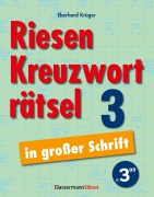Cover-Bild zum Titel 'Riesen-Kreuzworträtsel in großer Schrift 3 (5 Exemplare à 3,99 EUR)' von 'Eberhard Krüger'