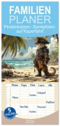 Cover-Bild zum Titel 'Familienplaner 2026 - Piratenkatzen- Samtpfoten auf Kaperfahrt mit 5 Spalten (Wandkalender, 21 x 45 cm) CALVENDO' von ''