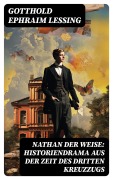 Cover-Bild zum Titel 'Nathan der Weise: Historiendrama aus der Zeit des Dritten Kreuzzugs' von 'Gotthold Ephraim Lessing'