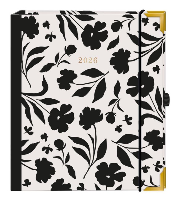 Terminplaner A5 Premium 2026 Blumen - 