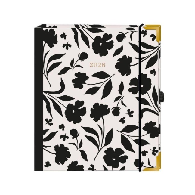 Terminplaner A5 Premium 2026 Blumen - 