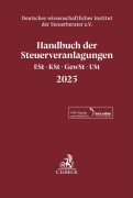 Cover-Bild zum Titel 'Handbuch der Steuerveranlagungen 2025' von ''