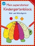Cover-Bild zum Titel 'Mein superstarker Kindergartenblock' von 'Carola Schäfer'