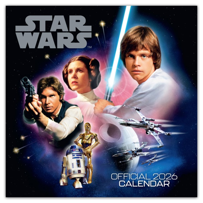 Star Wars - Official 2026 - Wandkalender - Danilo Promotion Ltd