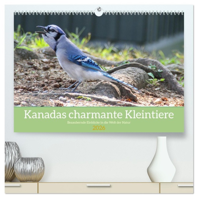 Kanadas charmante Kleintiere - Bezaubernde Einblicke in die Natur (hochwertiger Premium Wandkalender 2026 DIN A2 quer), Kunstdruck in Hochglanz - Claudia Pilon
