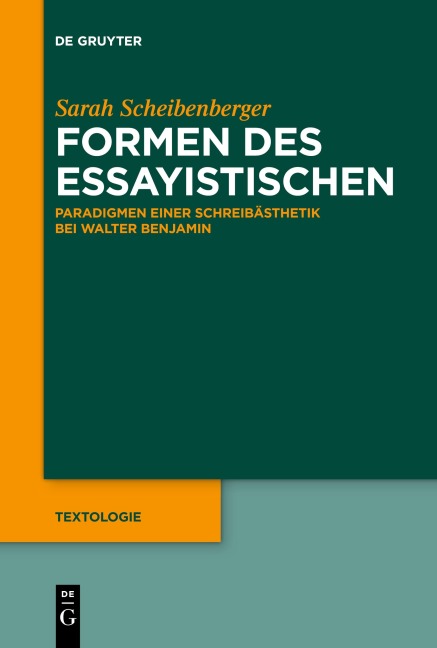 Formen des Essayistischen - Sarah Scheibenberger