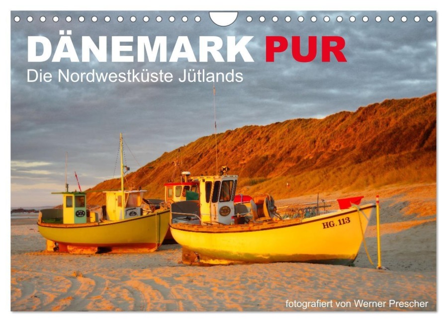 Dänemark Pur (Wandkalender 2026 DIN A4 quer), CALVENDO Monatskalender - Werner Prescher