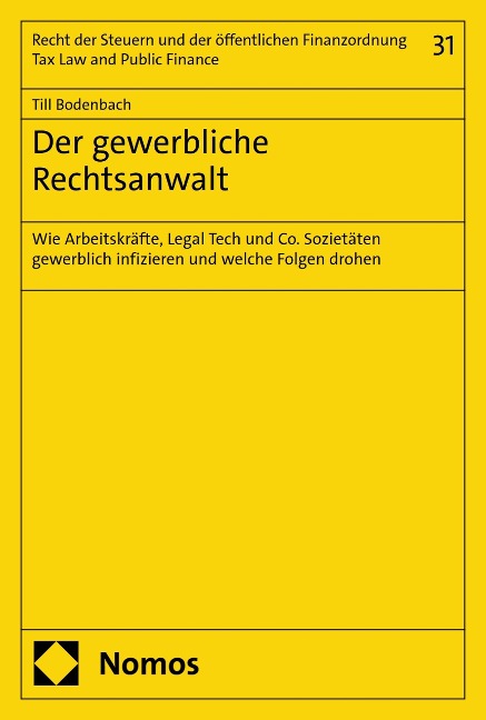 Der gewerbliche Rechtsanwalt - Till Bodenbach