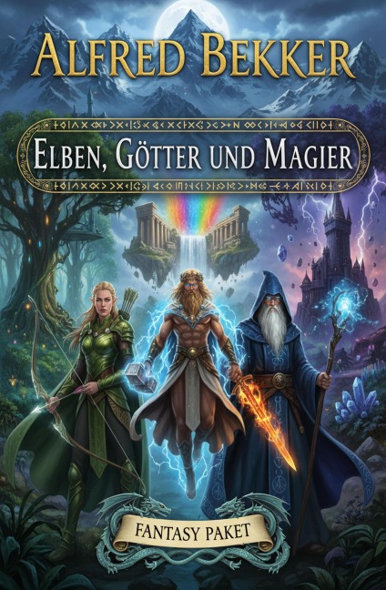 Elben, Götter und Magier: Fantasy Paket - Alfred Bekker