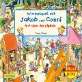 Cover-Bild zum Titel 'Maxi Pixi 320: VE 5 Wimmelspaß mit Jakob und Conni: Auf dem Spielplatz (5 Exemplare)' von 'Julia Hofmann'