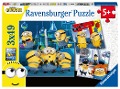 Cover-Bild zum Titel 'Ravensburger Kinderpuzzle - 05082 Witzige Minions - Puzzle für Kinder ab 5 Jahren, mit 3x49 Teilen' von ''