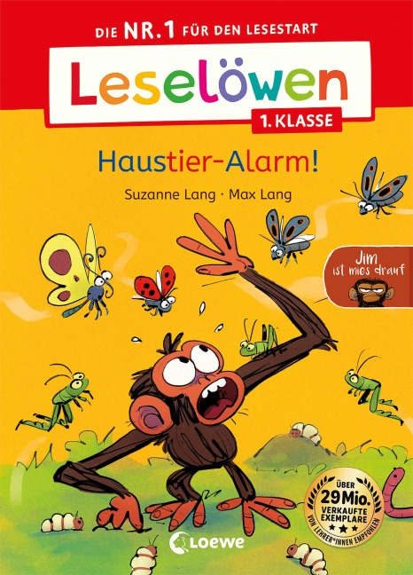 Leselöwen 1. Klasse - Jim ist mies drauf - Haustier-Alarm! - Suzanne Lang
