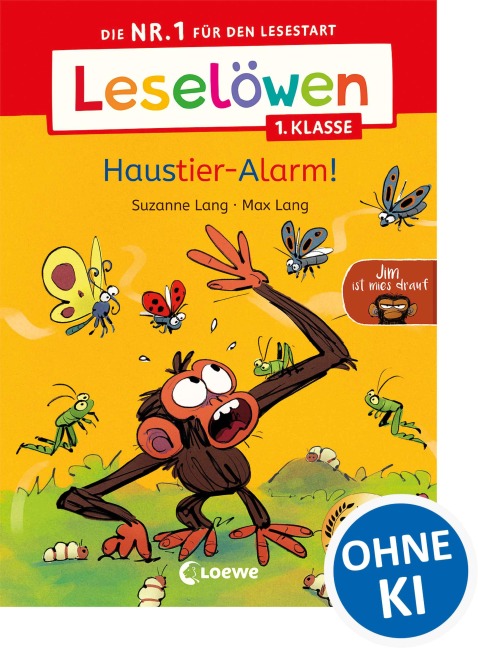 Leselöwen 1. Klasse - Jim ist mies drauf - Haustier-Alarm! - Suzanne Lang