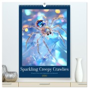 Cover-Bild zum Titel 'Sparkeling Creepy Crawlies (High Quality Premium Wall Calendar 2026 DIN A2 portrait),CALVENDO 12 Month Wall Calendar' von 'Kerstin Waurick'