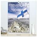 FINNLAND Traumhafte Landschaften / Familienplaner (hochwertiger Premium Wandkalender 2025 DIN A2 hoch), Kunstdruck in Hochglanz - Melanie Viola