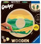 Cover-Bild zum Titel 'CreArt, Malen nach Zahlen Wooden - Hills' von ''