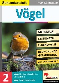 Cover-Bild zum Titel 'Vögel - Merkmale, Lebensraum, Systematik' von 'Rudi Lütgeharm'
