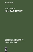 Militärrecht - Paul Posener