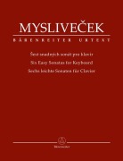 Cover-Bild zum Titel 'Leichte Sonaten für Klavier' von 'Josef Myslivecek'
