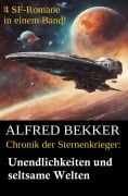 Cover-Bild zum Titel 'Chronik der Sternenkrieger - Unendlichkeiten und seltsame Welten' von 'Alfred Bekker'