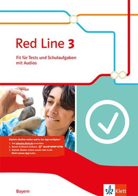 Red Line 3. Ausgabe Bayern. Fit für Tests und Schulaufgaben mit Audios Klasse 7 - 
