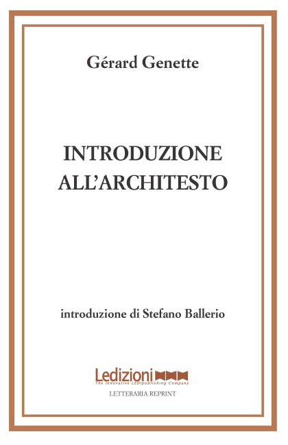 Introduzione all'architesto - Gerard Genette