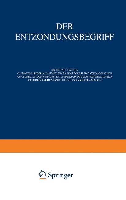 Der Entzündungsbegriff - Na Fischer-Wasels