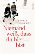 Cover-Bild zum Titel 'Niemand weiß, dass du hier bist' von 'Nicoletta Giampietro'