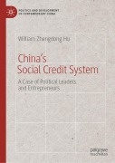 Cover-Bild zum Titel 'China's Social Credit System' von 'William Zhengdong Hu'