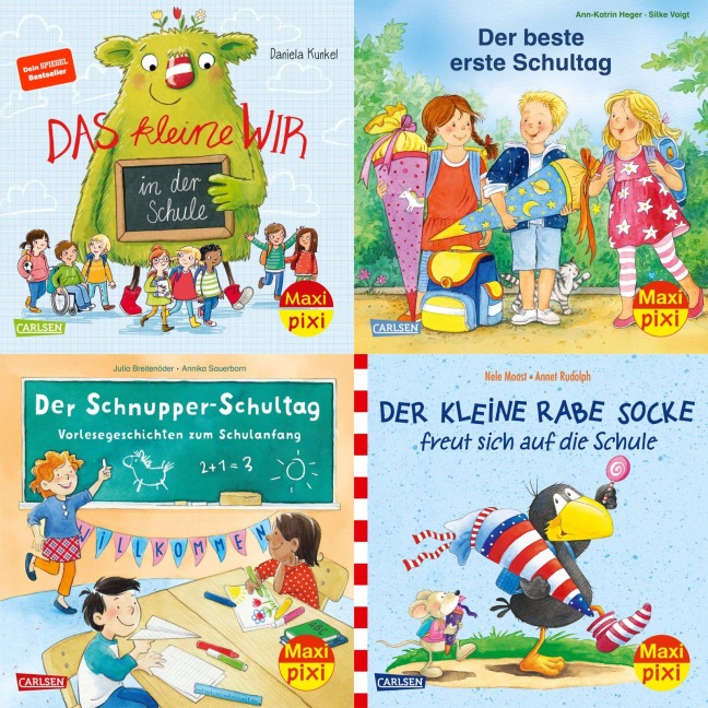 Maxi-Pixi-Box 96: Geschichten für den Schulstart (4x5 Exemplare) - Diverse