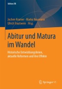 Cover-Bild zum Titel 'Abitur und Matura im Wandel' von ''