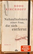 Cover-Bild zum Titel 'Nahaufnahmen einer Frau, die sich entfernt' von 'Bodo Kirchhoff'
