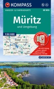 Cover-Bild zum Titel 'KOMPASS Wanderkarten-Set 855 Müritz und Umgebung (2 Karten) 1:50.000' von ''