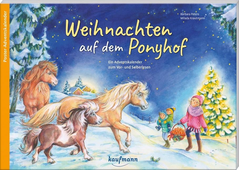 Weihnachten auf dem Ponyhof - Barbara Peters