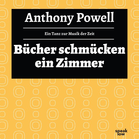 Bücher schmücken ein Zimmer - Anthony Powell