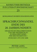 Cover-Bild zum Titel 'Sprachbuchwandel Ende des 20. Jahrhunderts' von 'Mohammad Hossein Khadjehzadeh'