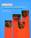 Cover-Bild zum Titel 'First Steps In Research and Statistics' von 'Dennis Howitt'