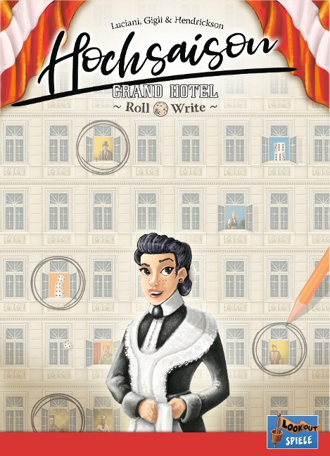 Hochsaison: Grand Hotel Roll & Write - Virginio Gigil, Simone Luciani, Ryan Hendrickson