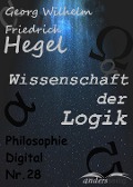 Cover-Bild zum Titel 'Wissenschaft der Logik' von 'Georg Wilhelm Friedrich Hegel'