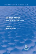 Cover-Bild zum Titel 'Wilfred Owen (Routledge Revivals)' von ''
