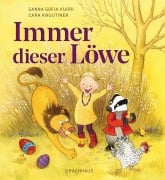Cover-Bild zum Titel 'Immer dieser Löwe' von 'Sanna Sofia Vuori'