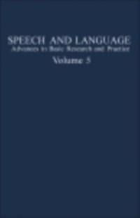 Speech and Language - 