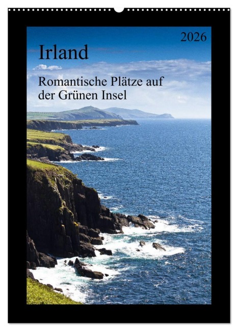 Irland - Romantische Plätze auf der Grünen Insel (Wandkalender 2026 DIN A2 hoch), CALVENDO Monatskalender - Holger Hess