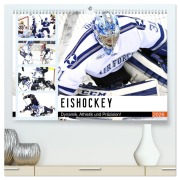 Cover-Bild zum Titel 'Eishockey. Dynamik, Athletik und Präzision! (hochwertiger Premium Wandkalender 2026 DIN A2 quer), Kunstdruck in Hochglanz' von 'Rose Hurley'