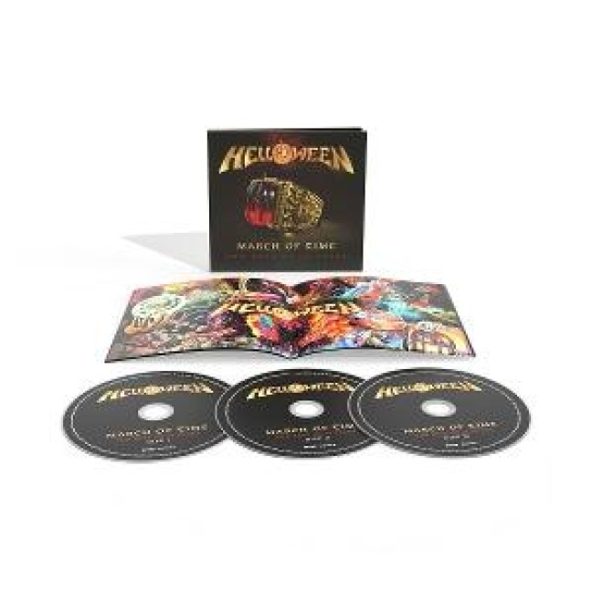 March of Time (The Best of 40 Years 3CD) - Helloween