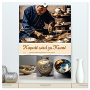 Cover-Bild zum Titel 'Kaputt wird zu Kunst (hochwertiger Premium Wandkalender 2026 DIN A2 hoch), Kunstdruck in Hochglanz' von 'Christine Aka Stine1'