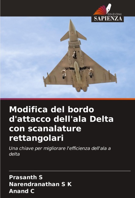 Modifica del bordo d'attacco dell'ala Delta con scanalature rettangolari - Prasanth S, Narendranathan S K, Anand C