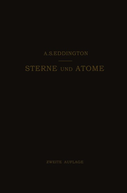 Sterne und Atome - Arthur Stanley Eddington, Otto Friedrich Bollnow