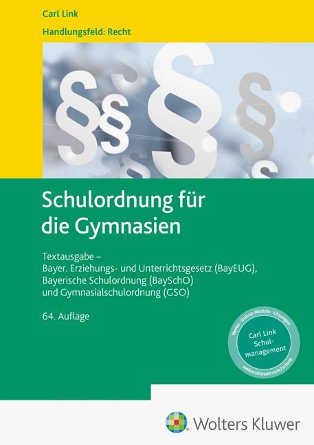 Schulordnung für die Gymnasien - 